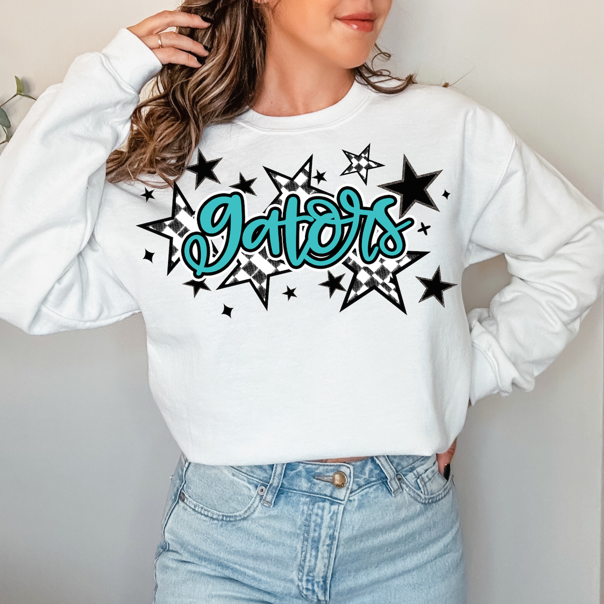 Gators Retro Star DTF Print