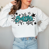 Gators Retro Star DTF Print