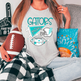 Gators Football Retrocollage DTF Print
