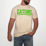 Gators Football Arched DTF Print