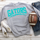 Gators Football Arched DTF Print
