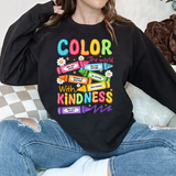 Color the World with Kindness DTF Print