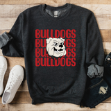 Bulldogs Soft Repeat DTF Print