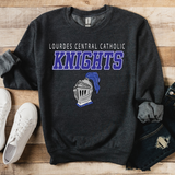 Lourdes Central Catholic Knights Italic Team DTF Print