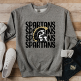 Spartans Soft Repeat DTF Print