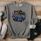 Blazers Glitter POMPOM Leopard DTF Print