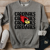 Cardinals Soft Repeat Team DTF Print