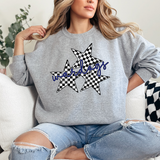 Wardogs Checker Star Trio DTF Print