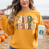 Give Thanks Faux Yarn DTF Print