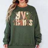 Give Thanks Faux Yarn DTF Print