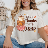 Give Thanks To the Lord DTF Print