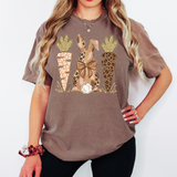 Coquette Glitter Bunny and Carrots DTF Print