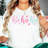 Glitter Effect Ho Ho HO  DTF Print