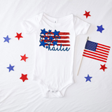 Patriotic Family Flag DTF Print