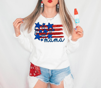 Patriotic Family Flag DTF Print