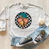 Gobble Gobble Checker Turkey DTF Print