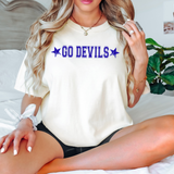 Go Devils Star DTF Print