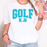 Golf Mom Distressed DTF Print