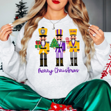 Go Lions Nutcracker Trio DTF Print