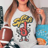 Retro Go Sports Foam Finger DTF Print