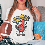 Retro Go Sports Foam Finger DTF Print