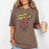 Retro Go Sports Foam Finger DTF Print