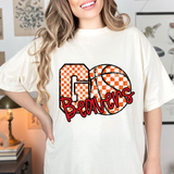Beavers Go Basketball Checker DTF Print