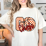 Chiefs Go Basketball Checker DTF Print