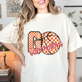 Commodores Go Basketball Checker DTF Print