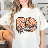 Griffins Go Basketball Checker DTF Print