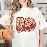 Ooltewah Go Basketball Checker DTF Print