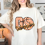 Sabercubs Go Basketball Checker DTF Print