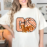 Titans Go Basketball Checker DTF Print