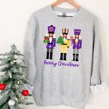 Go Tigers Mascot Nutcracker Trio DTF Print