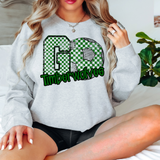 Go Timberwolves Checker Soccer DTF Print