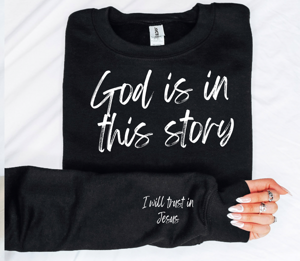 God is in This Story DTF Print