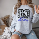 Go Wildcats Leopard DTF Print