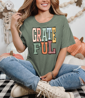 Boho Grateful DTF Print