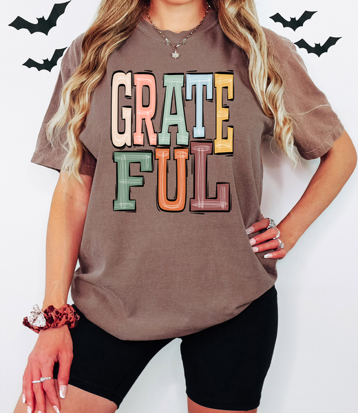 Boho Grateful DTF Print