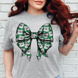 Coquette Bulldogs Printed Bow DTF Print