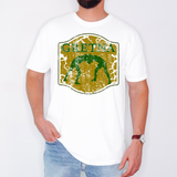 Gretna Wrestling Badge DTF Print