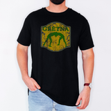 Gretna Wrestling Badge DTF Print