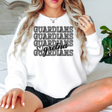 Gretna Guardians Repeat Sketch DTF Print