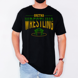 Gretna Wrestling Split Color DTF Print