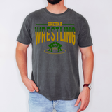 Gretna Wrestling Split Color DTF Print