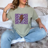Greyhounds Baseball Bolt DTF Print