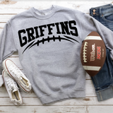Griffins Football Arched DTF Print