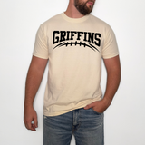 Griffins Football Arched DTF Print