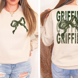 Griffins Matching Stacked Camo Greens DTF Print