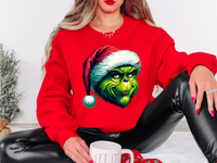 Grinch DTF Print